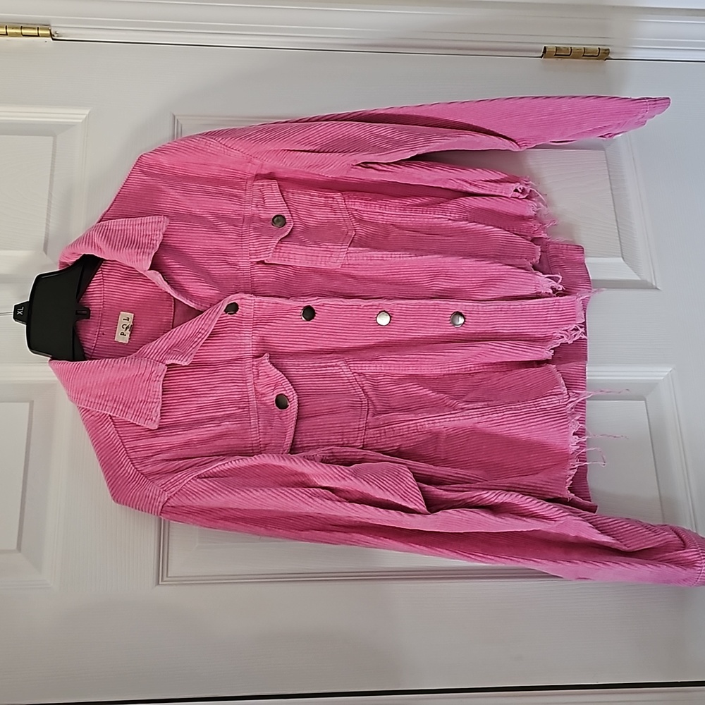 POL Courdory Distressed Jacket